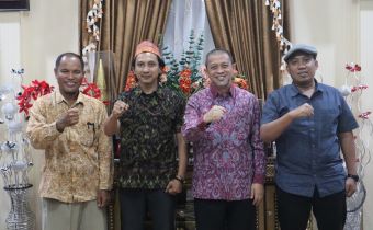 Bawaslu Kaltim Audiensi Bersama Wakil Gubernur Kaltim 