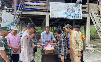 Galeh Akbar Tanjung Hadiri Pemusnahan Surat Suara Pemilu Tahun 2024 di Kabupaten Mahakam Ulu 