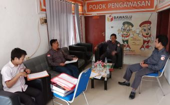 Persiapan Penyelesaian Pelanggaran Administrasi Pemilu, Ebin Marwi Lakukan Supervisi ke Bawaslu Kabupaten Paser