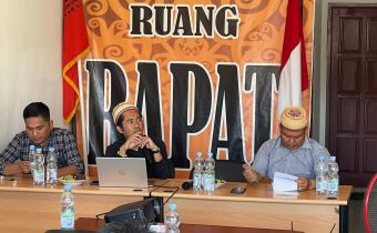 Sambangi Mahakam Ulu,  Bawaslu Kaltim Beri Arahan Kepada Panwascam