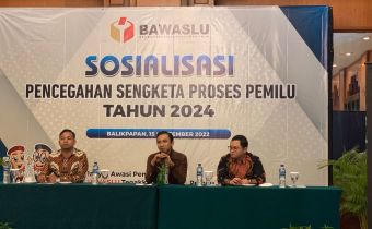 Hari Dermanto : Sosialisasi Penyelesaian Sengketa Proses Pemilu Sebagai Bentuk Pencegahan dan Edukasi Pengetahuan Sengketa Proses Pemilu 