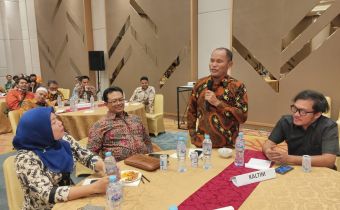 Dalam Rakornas Muhammad Ramli Sampaikan Persiapan Pengawasan Verifikasi Faktual Bawaslu se- Kaltim