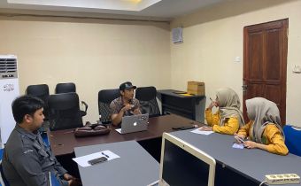 Hari Dermanto Terima Kunjungan Mini Research Mahasiswa Unmul Terkait Partisipasi Masyarakat Dalam Pemilu di Kaltim