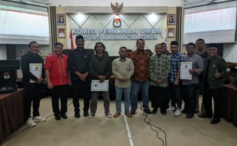 Bawaslu Kalimantan Timur Awasi Penentuan Sampel Verifikasi Faktual Kedua Bakal Calon Anggota DPD