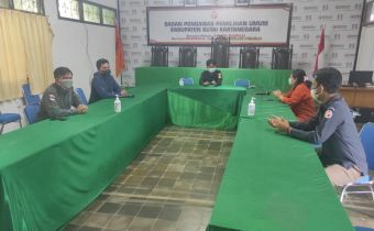 Kunjungi Bawaslu Kukar, Galeh Akbar Tanjung Ajak Bawaslu Kabupaten/Kota Kawal Daftar Pemilih Berkelanjutan