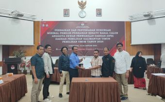 20 Bakal Calon DPD Serahkan Dukungan Minimal Pemilih Perbaikan Kesatu Pada Hari Terakhir Jadwal Penyerahan