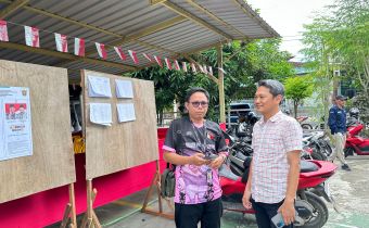 Danny Bunga Melakukan Pengawasan Melekat Pada Pemungutan Suara Ulang (PSU) di Samarinda