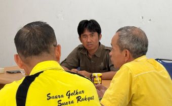 Bawaslu Kaltim Gelar Pertemuan dengan Jajaran DPD Golkar Kalimantan Timur 