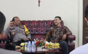 Terima kunjungan Kapolda Kaltim, Bawaslu Kaltim Bahas Kesiapan Pengawasan Pemilu 2024 