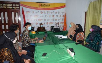 Persiapan Menuju Tahapan Pemilihan Umum Tahun 2022, Hari Dermanto Lakukan Pembinaan Penyelesaian Sengketa di Bawaslu Berau