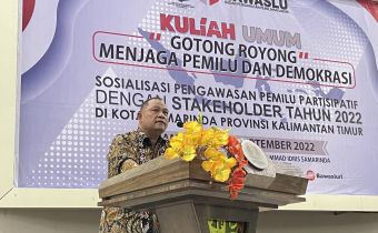 Totok Ajak Mahasiswa Terlibat Secara Aktif Melakukan Pencegahan dan Pengawasan Pemilu