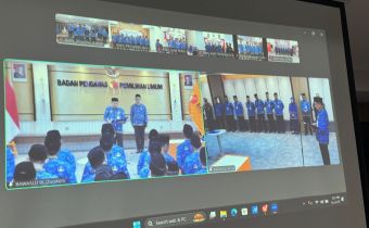 93 PPPK Se - Kaltim, Telah Dilantik Oleh Sekretaris Jendral Bawaslu RI 