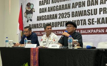Bawaslu Kaltim Gelar Rapat Koordinasi Rencana Program dan Anggaran APBN dan APBD Tahun Anggaran 2025