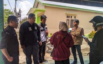 Verifikasi Faktual Keanggotan Partai Politik, Bawaslu Kaltim Pantau Langsung Pelaksanaan Pengawasan