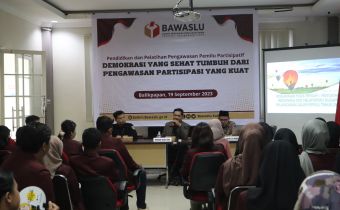 Bawaslu Kaltim Mengajak Mahasiswa Universitas Mulia agar Berperan Aktif dalam Pemilu 2024