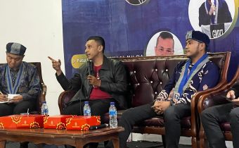 Hari Dermanto Uraikan Dua Pendekatan Penanganan Pelanggaran Pada Konferensi Studi Lokal GMKI Kota Balikpapan