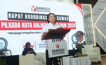 Hari Dermanto Ajak Pengawas Pemilu Kota Balikpapan Jaga Integritas dan Kualitas Demokrasi 