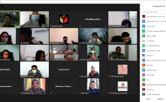 Bawaslu Kaltim Melakukan Evaluasi Fungsi SDMO se-Kalimantan Timur Pada Pemilihan Tahun 2020.