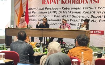 Bawaslu Kaltim Lakukan Persiapan Jelang Penetapan Hasil Pemilihan Pada Pilkada Tahun 2024