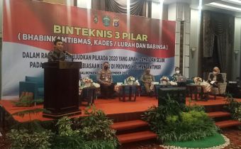 Memperkuat Legitimasi Demokrasi, Hari Dermanto: Diperlukan Sinergitas Bawaslu dan 3 Pilar Kamtibmas.