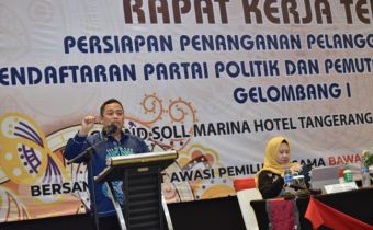 Bawaslu Persiapkan Penanganan Potensi Pelanggaran Tahapan Pendaftaran Parpol dan Pemutakhiran Data Pemilih