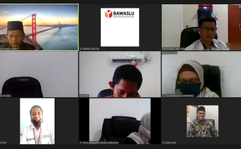 Ketua Bawaslu Kaltim Lakukan Koordinasi Terkait APD Bagi Pengawas Pemilu