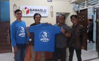 Bawaslu Kaltim Melakukan Penandatangan MoU bersama Media Kaltim terkait Berita Pemilu 2024