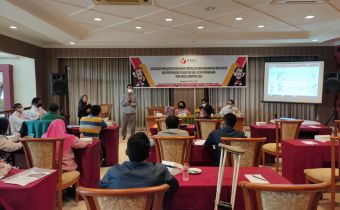 Menghadiri Sosialisasi Penguatan Pemahaman Kepemiluan dan Pengawasan Partisipatif Bagi Penyandang Disabilitas, Hari Dermanto Harap Bisa Berkolaborasi Dalam Proses Penyelenggaraan Pemilu 