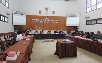 Bawaslu Kaltim Hadiri Rakor Persiapan Verifikasi Faktual Perbaikan Partai Politik Peserta Pemilu Tahun 2024