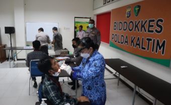 Peserta Seleksi Calon Anggota Bawaslu Kaltim Lakukan Tes Kesehatan Lanjutan