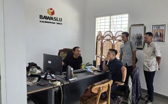 Kunjungan Tenaga Ahli Bawaslu RI, Hari Dermanto Paparkan Data Hasil Pengawasan 