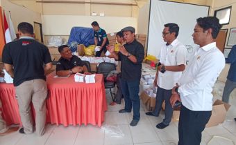 Wamustofa Hamzah Tinjau Pengawasan Tahapan Logistik Pemilu 2024 di PPU dan Paser 