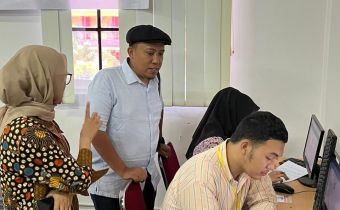 Pelaksanaan Tes Tertulis CAT di gelar di Balikpapan, Bawaslu Kaltim Lakukan Monitoring 