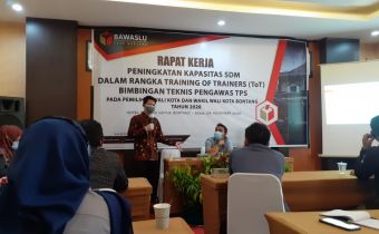 Kampanye di Masa Pandemi COVID- 19, Saipul : Selalu Awas Dengan Potensi Pelanggaran.