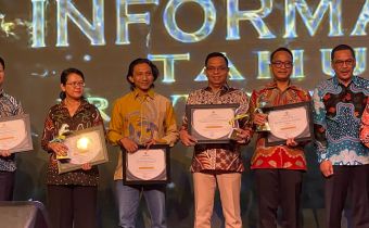 Bawaslu Kaltim Meraih Kategori Vertikal Provinsi se- Kalimantan Timur Sebagai Badan Publik Predikat Informatif