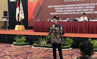 Persiapan Pemutakhiran Data Pemilih di Kaltim, Galeh Akbar Tanjung Tekankan Pentingnya Kerjasama dan Kolaborasi dengan KPU  