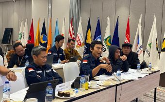 Memasuki Hari Kedua Rapat Pleno Terbuka Tingkat Provinsi, Bawaslu Kaltim Awasi dan Pantau Langsung Pembacaan Rekapitulasi dan Perolehan Suara 