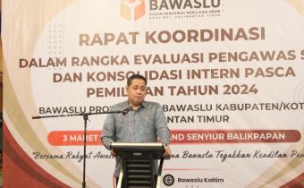 Rapat Evaluasi SDMO Se-Kaltim, Herwn JH Malonda Sampaikan Untuk Membuat Laporan Tanpa Ada Yang Ditutupi 