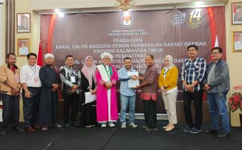 Baru 7 Pendaftar pada Minggu I Pendaftaran Bakal Calon DPD dan Pengajuan Bakal Calon DPRD