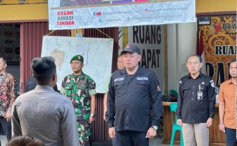 Pimpin Apel Siaga, Herwyn J.H. Malonda Dorong Pengawas Wujudkan PSU yang Kondusif di Mahakam Ulu