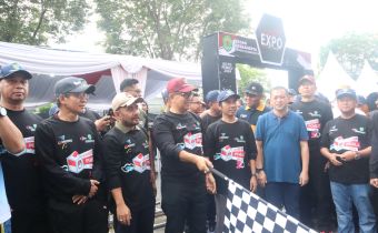 Jalan Sehat Bersama Masyarakat dan Partai Politik : Galeh Sampaikan Junjung Tinggi Suportifitas, Masyarakat Cerdas