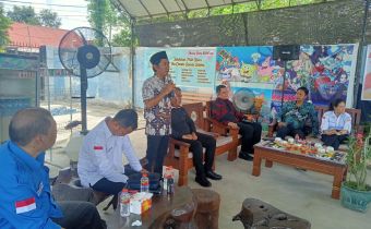 Sosialisasi Peraturan Bawaslu,  Galeh Ajak Masyarakat Mengawasi Pemilu Bersama