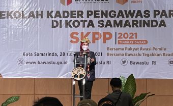 Buka SKPP Kota Samarinda, Ratna Dewi  Pettalolo : Bawaslu Bersiap Hadapi Pemilu 2024