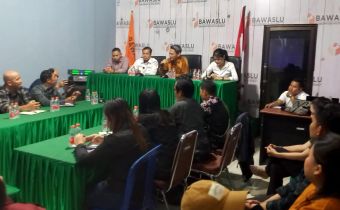 Bawaslu Kaltim Lakukan Monitoring Evaluasi Fasilitasi Penyelesaian Sengketa 