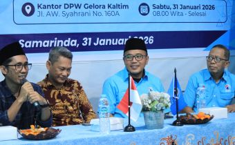 Koordinator Divisi Pencegahan, Partisipasi Masyarakat, dan Humas Bawaslu Provinsi Kalimantan Timur, Galeh Akbar Tanjung