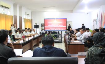 Rapat Pleno Terbuka Rekapitulasi Pemutakhiran Data Pemilih Berkelanjutan (PDPB) Triwulan I Tahun 2026 yang digelar oleh Komisi Pemilihan Umum (KPU) Kota Samarinda, Rabu (1/4/2026).