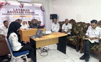 Koordinasi bersama Bawaslu kabupaten/kota se-Kalimantan Timur
