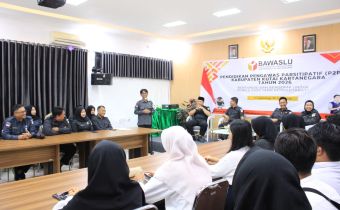 Galeh Membuka Program P2P Bawaslu Kukar
