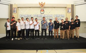 Jajari Bawaslu dan KPU Kaltim