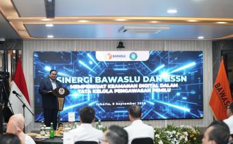 Badan Pengawas Pemilihan Umum (Bawaslu) bersama Badan Siber dan Sandi Negara (BSSN)